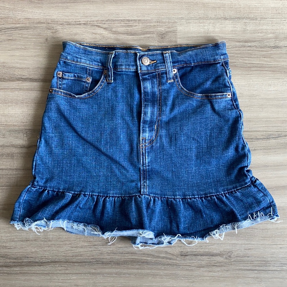 LEVIS MILE HIGH RUFFLE SKIRT